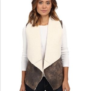 Jack by BB Dakota Faux Suede and Shearling Vest